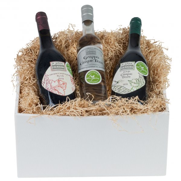 box prodotti tipici vino delle cinque terre